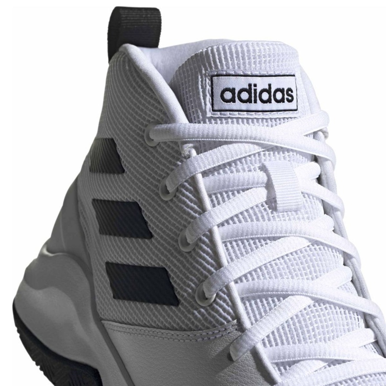 Tênis de basquete adidas Ownthegame M EE9631 branco branco 2