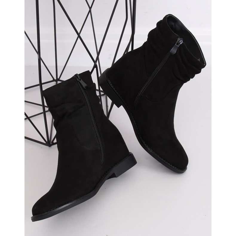 Botas pretas em salto oculto 2C8AX7680-1 Preto 1