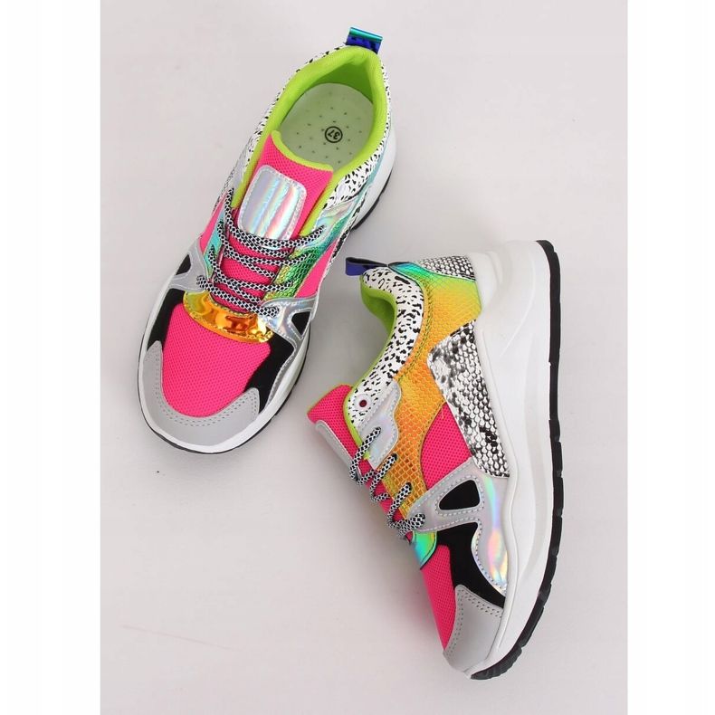 NB317P sapatos esportivos pretos multicolorido 2