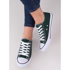 Tênis femininos clássicos verdes 7050Y Green 1