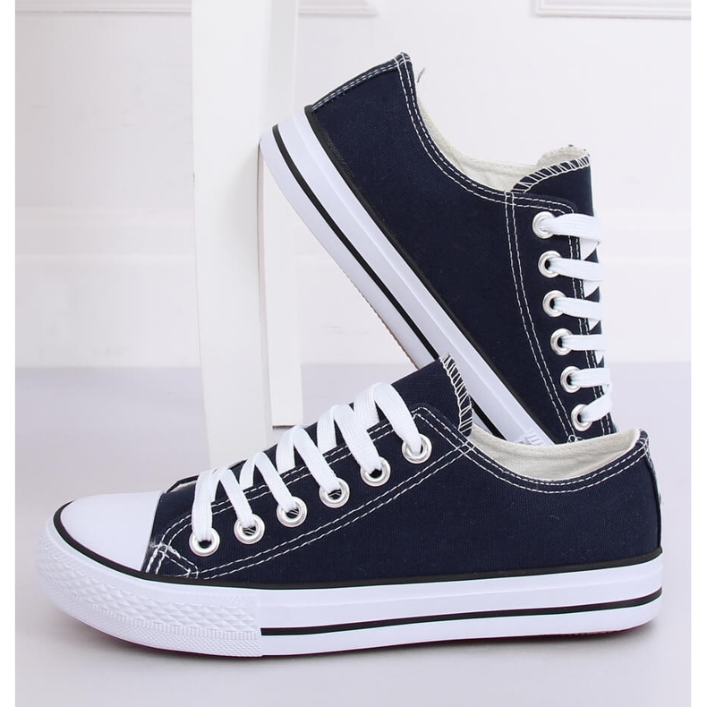 Tênis clássico feminino azul marinho 7050Y Dk Blue azul-marinho 2