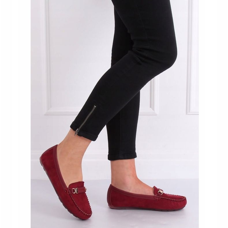 Mocassins Borgonha Femininos FM3024 Wine vermelho 1