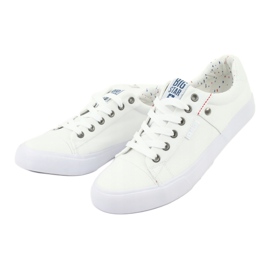 Tênis masculino Big Star, amarrado branco 174097 2