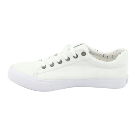 Tênis masculino Big Star, amarrado branco 174097 1