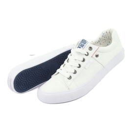 Tênis masculino Big Star, amarrado branco 174097 4