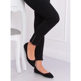 Bailarinas de pontas pretas A822 Black preto 1