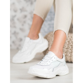 Goodin Tênis de couro branco 1