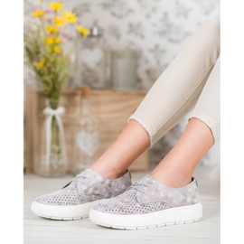 Goodin Sapatos de couro leves marrom 1