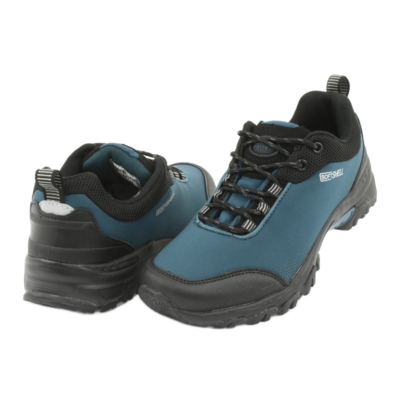 Sapatos soft-shell azul American Club WT06 preto 5