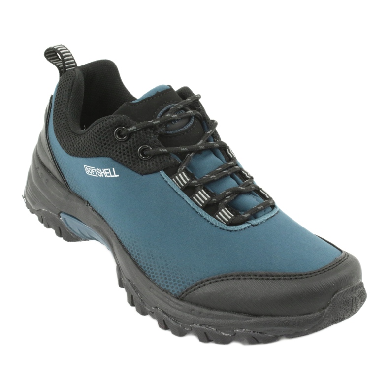 Sapatos soft-shell azul American Club WT06 preto 2