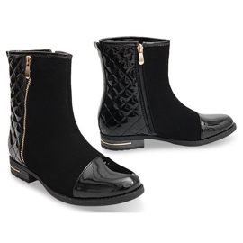 Botas acolchoadas R-11 Pretas preto 1
