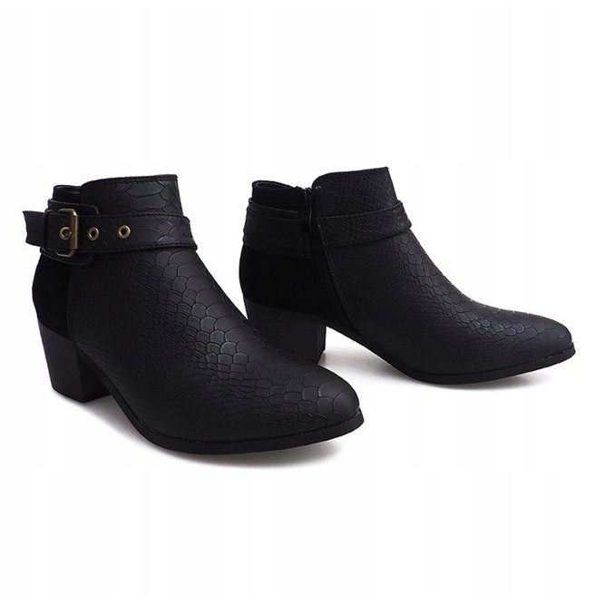 Botas pretas Jodhpur LM-651 preto 1