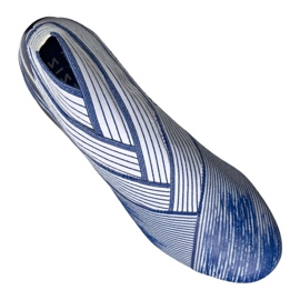 Sapatos Adidas Nemeziz 19+ Fg M EG7323 azul azul 2