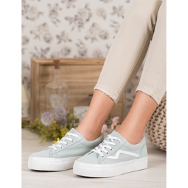 Kylie Tênis verdes elegantes 2