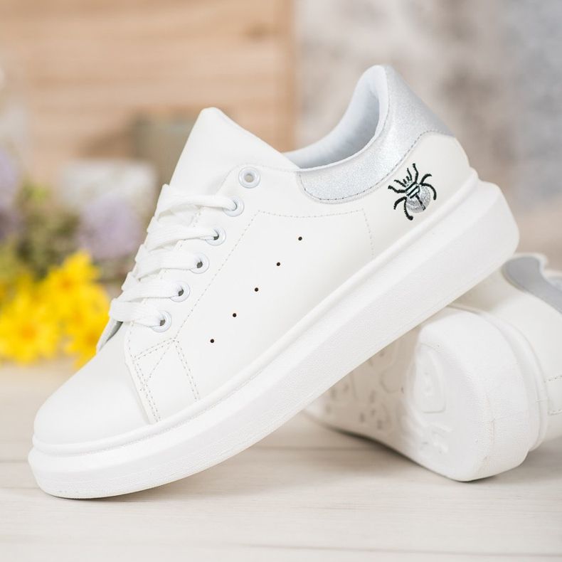 Kylie Calçados Esportivos da Moda branco 1