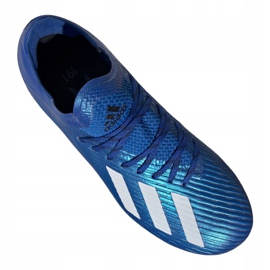 Sapatos Adidas X 19.1 Fg Jr EG7164 azul azul 1 Sapatos Adidas X 19.1 Fg Jr EG7164 azul azul 1