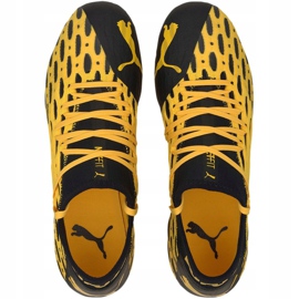 Puma Future 5.2 Netfit Fg Ag M 105784 03 chuteiras amarelo amarelo 1