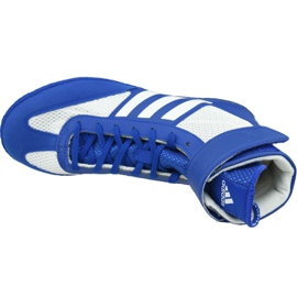 Sapatos Adidas Combat Speed ​​5 M F99972 branco azul 2