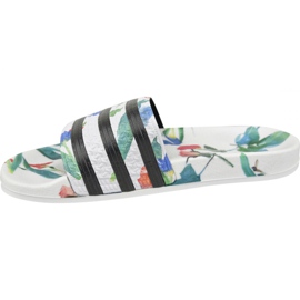 Chinelos Adidas Adilette W EE4851 branco multicolorido 1