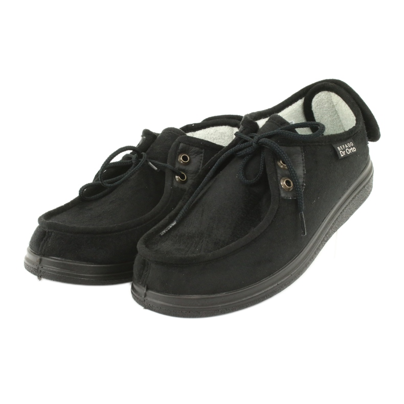 Sapatos femininos Befado pu 387D005 preto 3