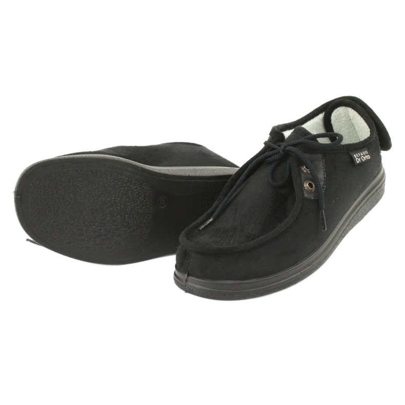 Sapatos femininos Befado pu 387D005 preto 5