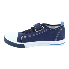 Tênis de velcro American Club TEN10 azul marinho azul 2