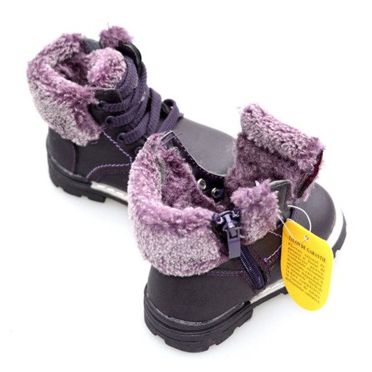 Botas roxas para crianças tolet 1 Botas roxas para crianças tolet 1