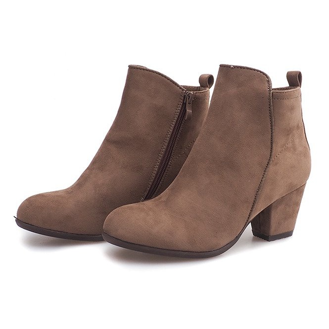 Botas de camurça ZZ-210 Khaki verde 1