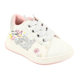 American Club Sapatos esportivos para meninas com uma estrela GC15 White branco 1