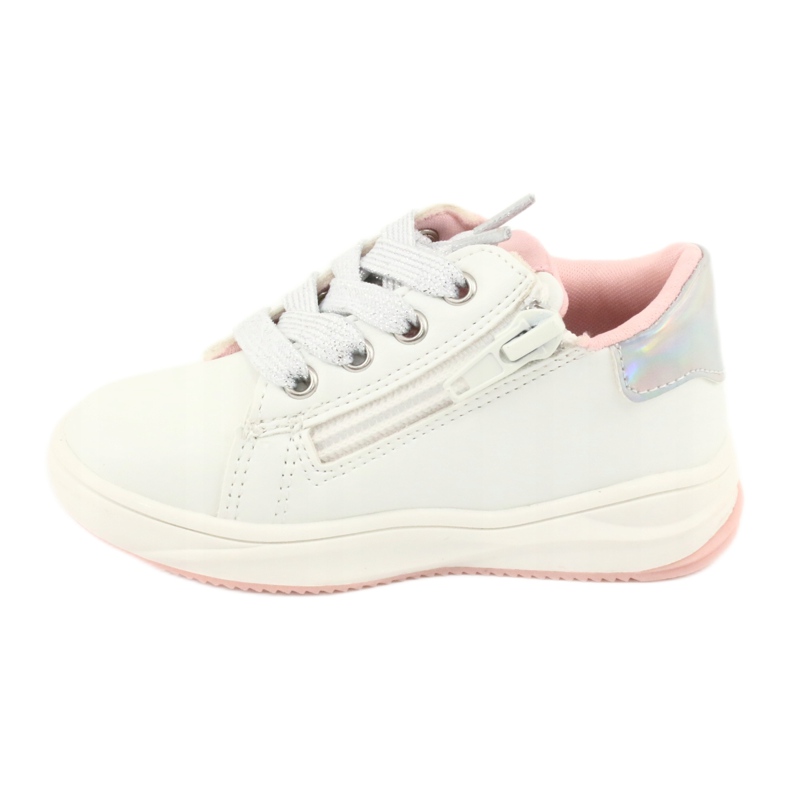 American Club Sapatos esportivos para meninas com uma estrela GC15 White branco 2