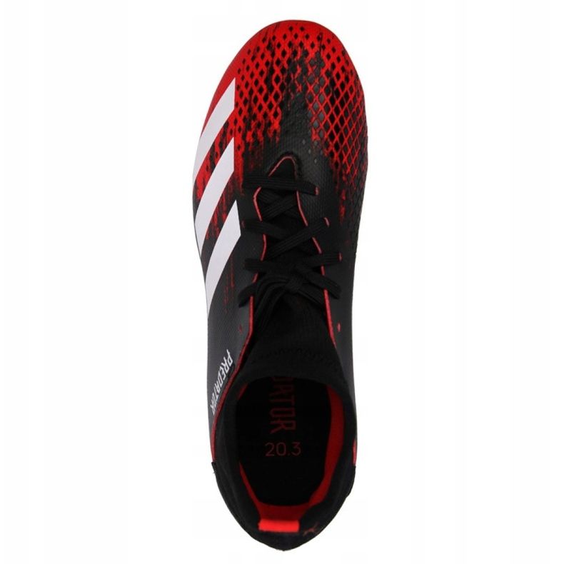 Chuteiras Adidas Predator 20.3 Fg Jr EF1930 multicolorido preto 1