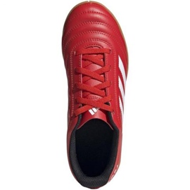 Sapatos de interior adidas Copa 20.4 In Jr EF1928 vermelho vermelho 1