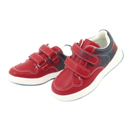 American Club Sapatos esportivos de velcro azul vermelho/azul marinho 3