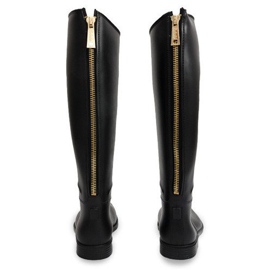 Botas de cano alto Itália 659 Pretas preto 1