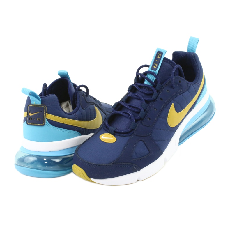 Tênis Nike Air Max 270 Futura M AO1569-400 azul marinho azul amarelo 4