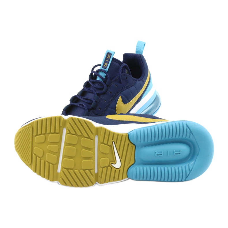 Tênis Nike Air Max 270 Futura M AO1569-400 azul marinho azul amarelo 5