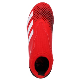 Sapatos de interior adidas Predator 20.3 Ll In Jr EF1952 multicolorido vermelho 1