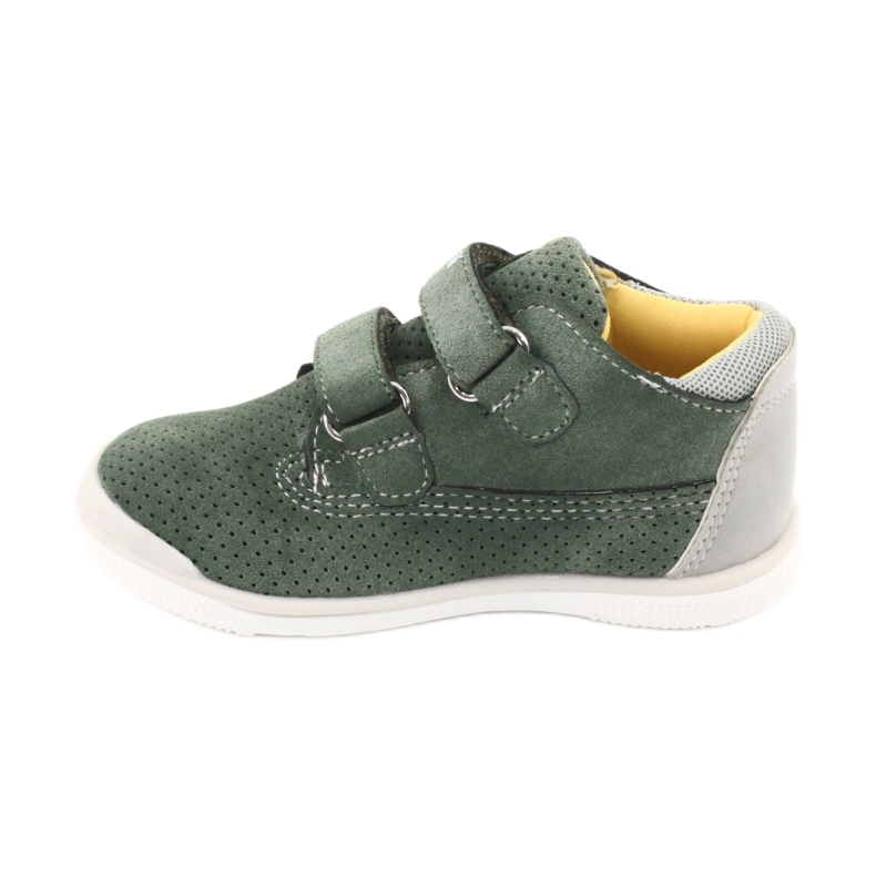 Botas com velcro American Club GC22 cinza verde 2