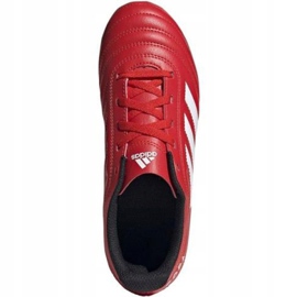 Chuteiras Adidas Copa 20.4 Fg Jr EF1919 vermelho laranjas e tintos 2