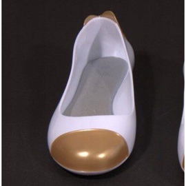 Bailarinas Meliski 104 Gold branco amarelo 1