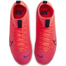 Chuteiras Nike Mercurial Superfly 7 Academy FG / MG Jr AT8120-606 vermelho vermelho 1