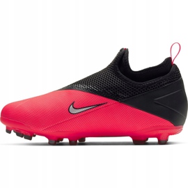 Chuteiras Nike Phantom Vsn 2 Academy Df FG / MG Jr CD4059-606 multicolorido vermelho 2 Chuteiras Nike Phantom Vsn 2 Academy Df FG / MG Jr CD4059-606 multicolorido vermelho 2