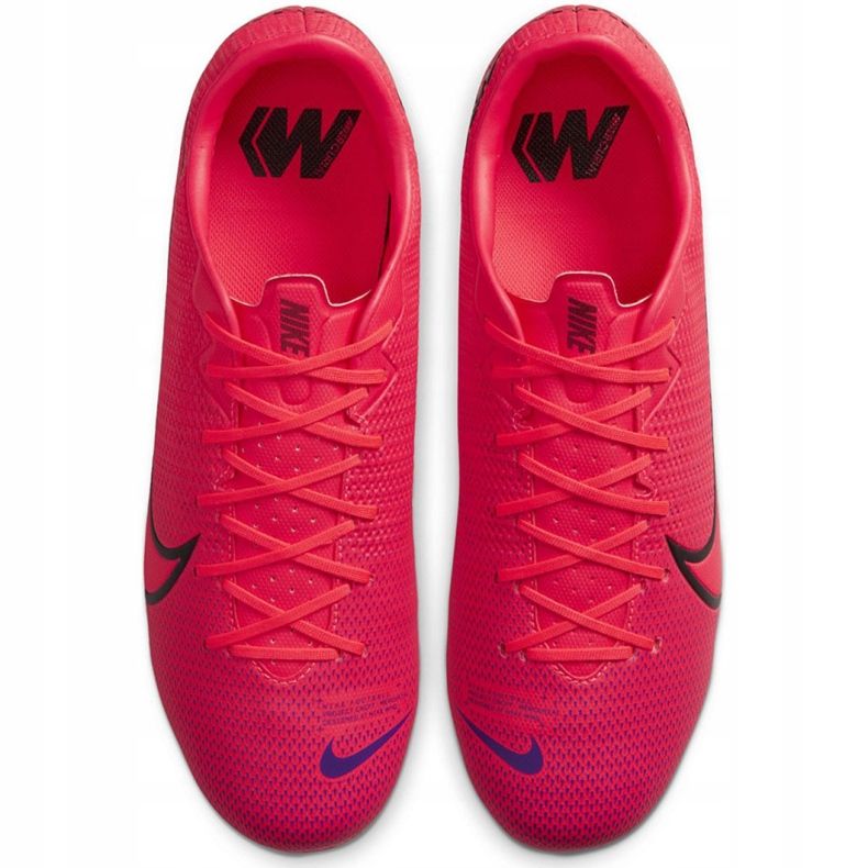 Chuteiras Nike Mercurial Vapor 13 Academy FG / MG M AT5269-606 vermelho vermelho 1