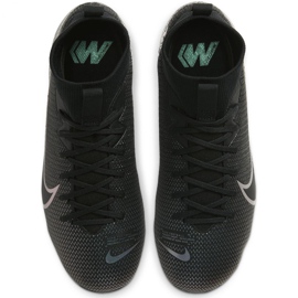 Chuteiras Nike Mercurial Superfly 7 Academy FG / MG Jr AT8120-010 preto preto 1 Chuteiras Nike Mercurial Superfly 7 Academy FG / MG Jr AT8120-010 preto preto 1