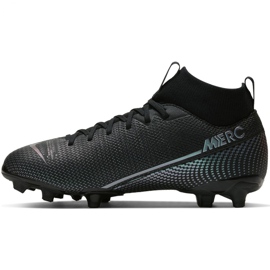 Chuteiras Nike Mercurial Superfly 7 Academy FG / MG Jr AT8120-010 preto preto 2 Chuteiras Nike Mercurial Superfly 7 Academy FG / MG Jr AT8120-010 preto preto 2