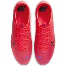 Chuteiras Nike Mercurial Vapor 13 Academy SG-Pro Ac M BQ9142-606 vermelho vermelho 1 Chuteiras Nike Mercurial Vapor 13 Academy SG-Pro Ac M BQ9142-606 vermelho vermelho 1