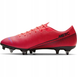 Chuteiras Nike Mercurial Vapor 13 Academy SG-Pro Ac M BQ9142-606 vermelho vermelho 2 Chuteiras Nike Mercurial Vapor 13 Academy SG-Pro Ac M BQ9142-606 vermelho vermelho 2