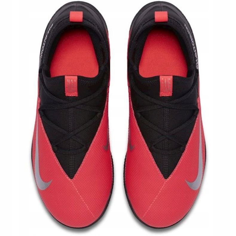 Sapatos de interior Nike Phantom Vsn 2 Club Df Ic Jr CD4072-606 vermelho preto 1