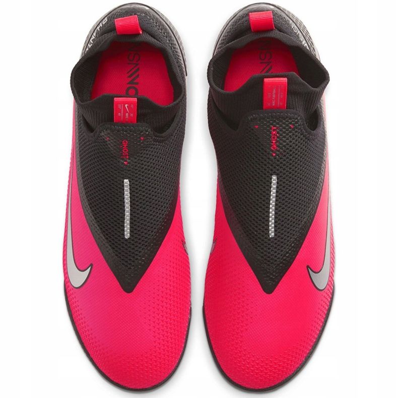 Chuteiras Nike React Phantom Vsn 2 Pro Df Tf M CD4174-606 vermelho vermelho 1