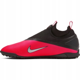 Chuteiras Nike React Phantom Vsn 2 Pro Df Tf M CD4174-606 vermelho vermelho 2